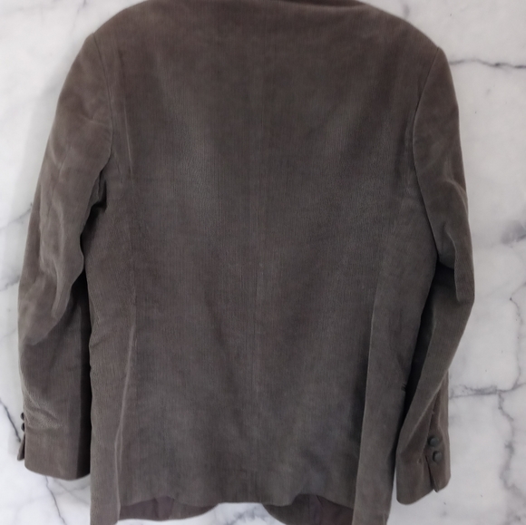 Mens Grey Corduroy Jacket/Blazer - Picture 4 of 4
